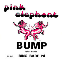 Prsentation af pladecover til Pink Elephant BUMP/RING BARE P